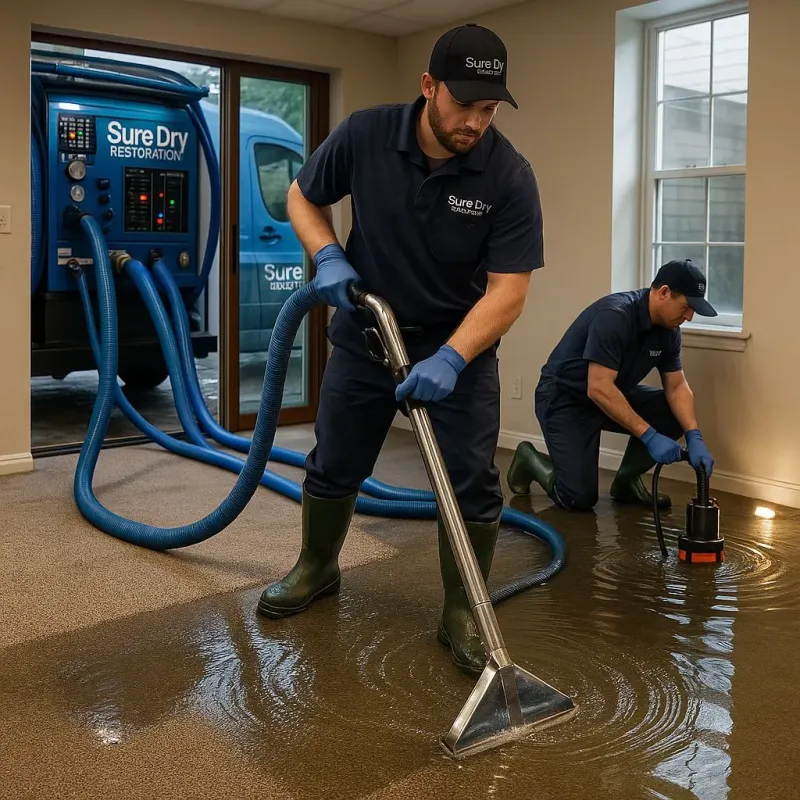 Water Extraction and Removal process in Council Grove, KS